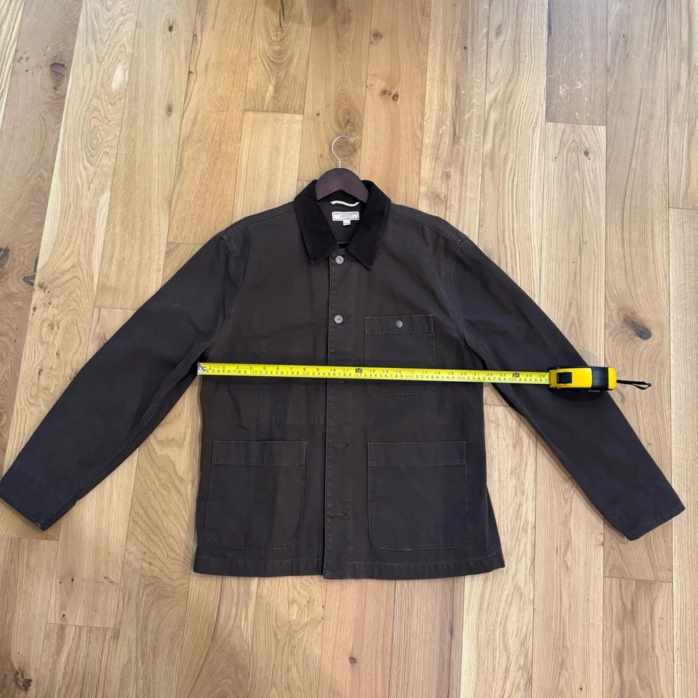 J. Crew Dark Brown Military Chore Jacket - Picture 4 of 7